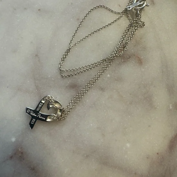 HP! ๐๐ Tiffany & Co. Paloma Picasso Loving Heart Pendant in Sterling Silver - Picture 6 of 9
